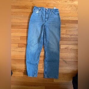 Abercrombie & Fitch Light Blue High Rise Jeans
